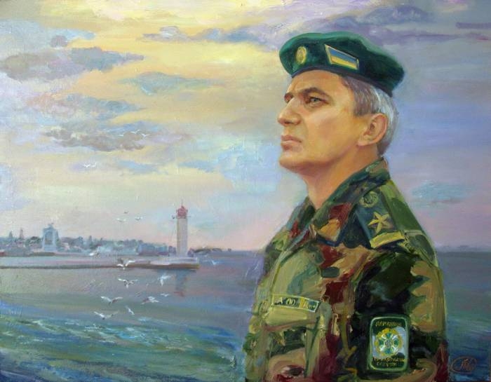Генерал Николай Литвин увековечен в живописи