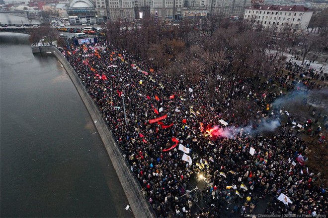 Протесты в России - эхо движения за гражданские права в США