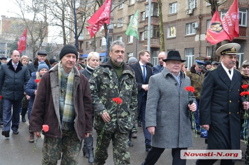 фото из Архива. Шествие "афганцев"