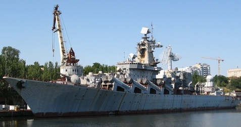 Крейсер "Украина" могут отправить на металлолом. ВИДЕО